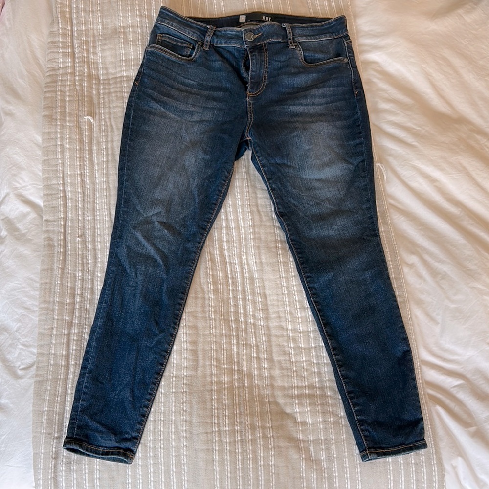 Kut from the Kloth Donna Ankle High Rise Skinny petite